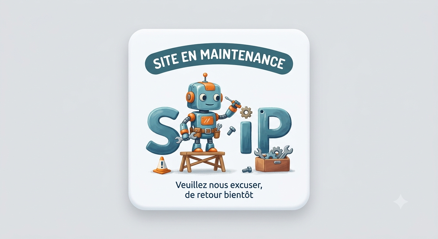 Site en maintenance